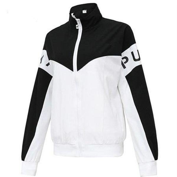 

2019 autumn fall winter mens womens fashion outwear jakcets sport jacket high patchwork windbreakers casual windbreaker xs-2xl b100109q, Black;brown