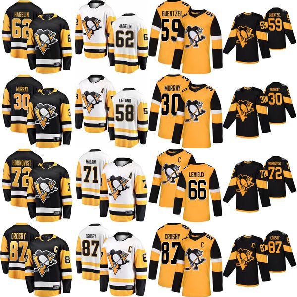 

pittsburgh penguins ice hockey jerseys 87 sidney crosby jersey 71 evgeni malkin 58 kris letang 66 mario lemieux 62 carl hagelin stitched, Black;red