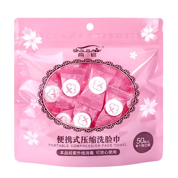 

non-woven fabric water absorbing soft mini travel face care disposable wash cloth makeup portable skin friendly compressed towel