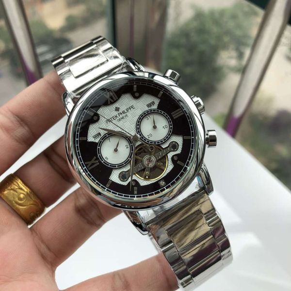 

Горячие продажи топ бренд PATE-PHILI Nautilus PP высокое качество спортивные часы с автоматическим движением Кожаный ремешок мужские механические роскошные часы #048