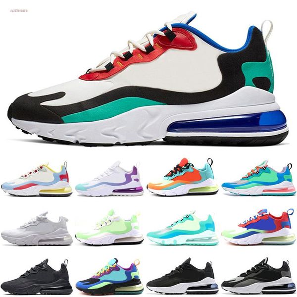 

bleached coral react mens runner shoes grey and orange in my feels bauhaus optical triple black men women trainer sports sneakers 36-45, Black;brown