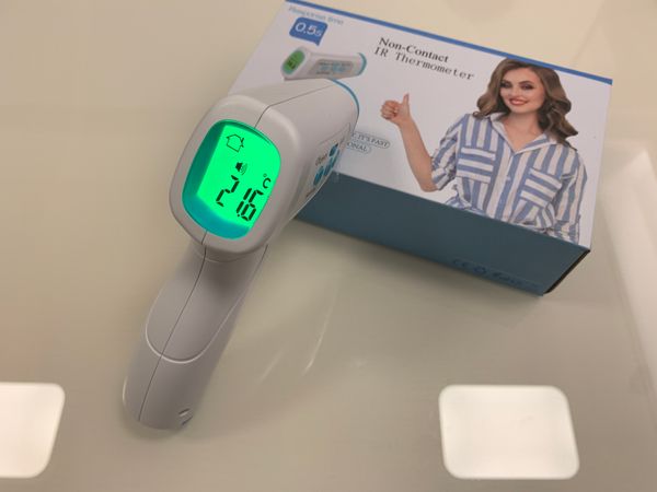 

forehead thermometer thermoscan smart fast ship infrared hand contactless ir laser temperature gun pyrometer infrared germany tec dhl fda ce