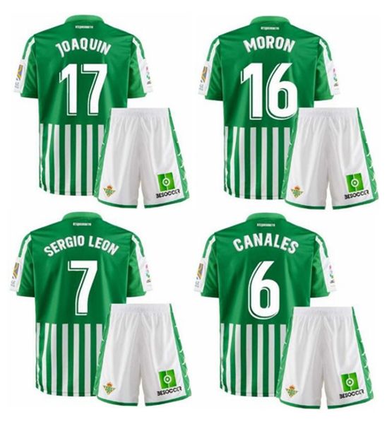 

Kid 2019 2020 real beti bartra 5 joaquin 17 hulio thailand quality occer jer ey football hirt kit cami eta futbol maillot de foot