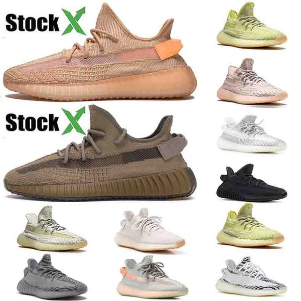 

running shoes kanye west mens womens new arrivals 2020 desert sage tail light static reflective cinder designer trainers
