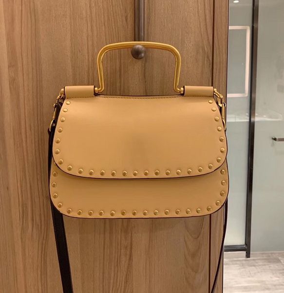 

designer handbag women shoulder bag rivet leather simplicity fashion #cfy2002264