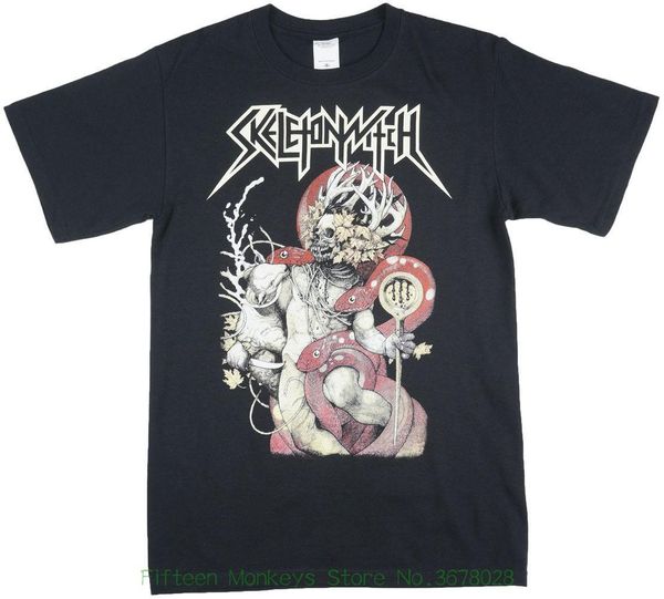 Skeletonwitch American Extreme Metal Band Men/'s T-Shirt 100/% Cotton