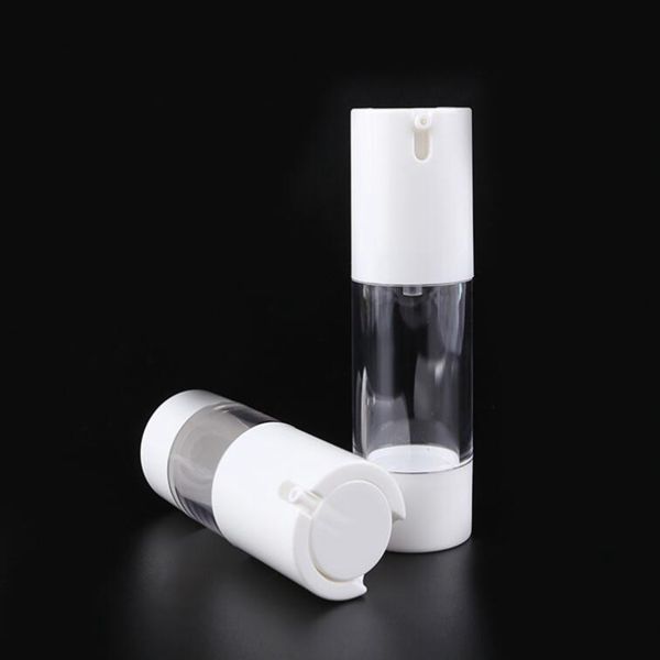 15ml 30ml 50ml AS trasparente bottiglia airless cosmetici sub-bottiglia di corsa bottiglia vuota di plastica