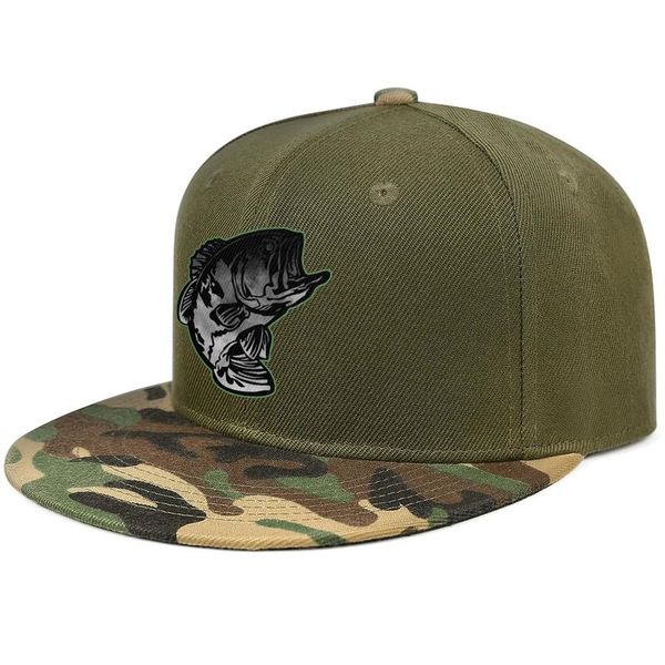 Bass Pro Shop Logo Mens And Women Trucker Camouflage Cap Golf Vintage