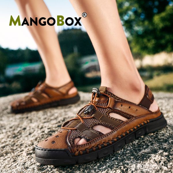 

2020 sport sandals for man elastic band mens roman sandals big size 38-48 men summer shoes good quality mens shoes walking