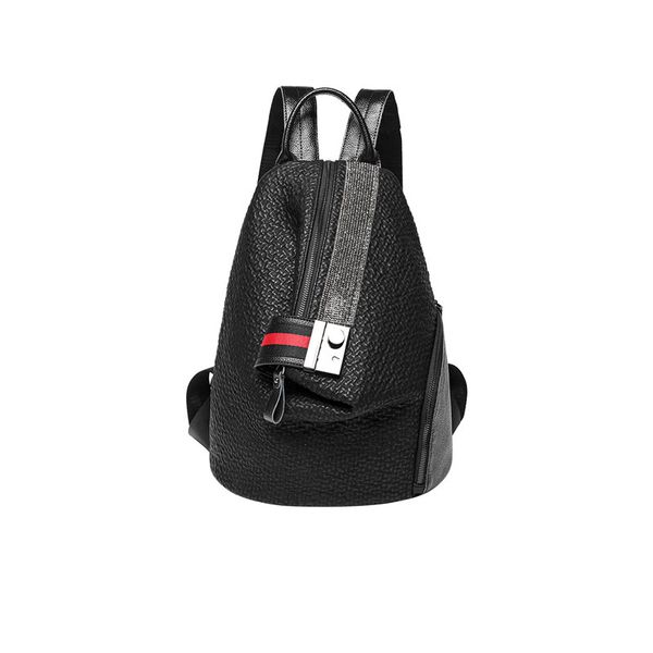 

genuine leather backpack for women 2020 new fashion designer backpacks girls black anti-theft travel back pack ing