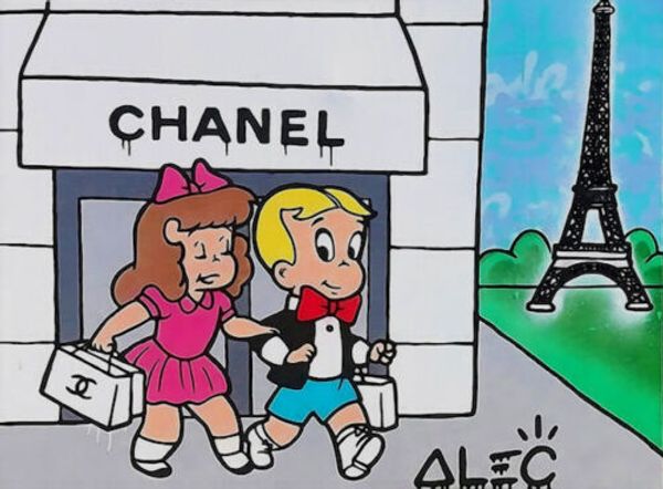 

alec monopoly oil painting on canvas graffiti art richie rich home decor handpainted &hd print wall art large pictures 191024