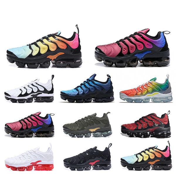 

TN Plus Game Royal orange USA Tangerine mint Grape Volt Hyper Violet Mens Trainers Running Shoes Women Designer Sports Sneaker Size 36-46
