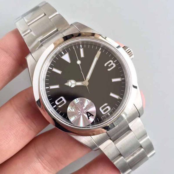 

Men 039 luxury product quality cla ic 39mm 214270 explorer tainle teel wi 3132 movement automatic men watche