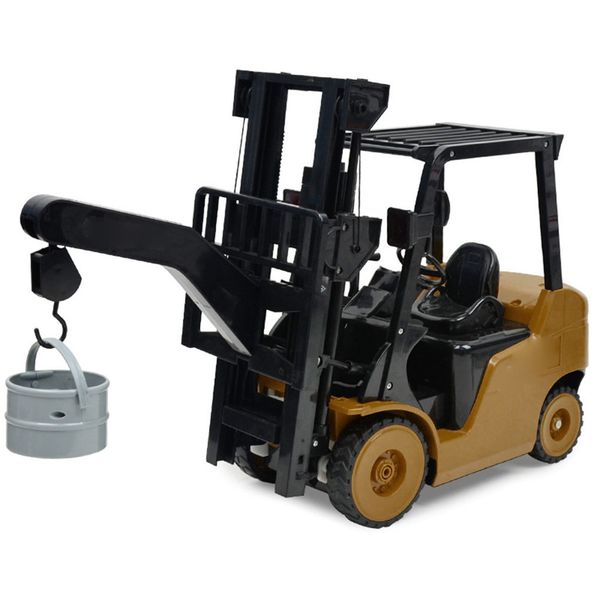 

forklift truck 1:8 rc remote control present toy holiday gift auto demonstration led light engineering car educational toys