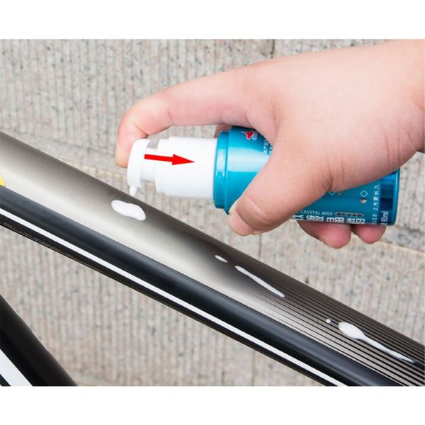 

bicycle paint quick-acting glazing wax paint polishing agent decontamination wax glazing maintenance