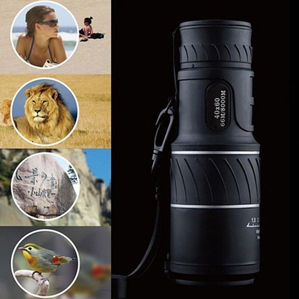 

high power 40x60 hd monocular telescope shimmer lll night vision outdoor hiking portable telescope 1500m/9500m