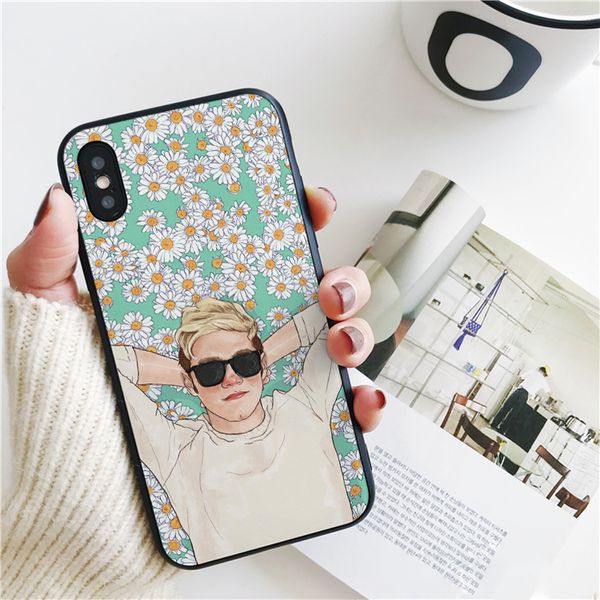 

fundas luxury niall daisies daisy cover for iphone 11 pro xs max xr case for iphone 8 7 6s plus 5s se case soft silicone cover.