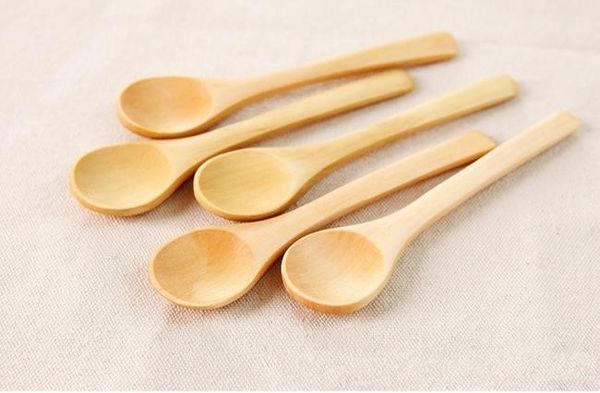 

дерево суп ложка мини деревянные чайную utensil кофе мороженое spoon оптом
