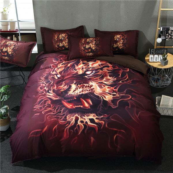 

2018 new owl american flag eagle 3d bird printed bedding set twin  king size duvet cover sheet pillowcase textile boy gift