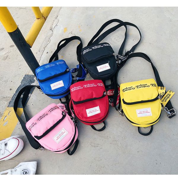 

mini shoulder bags nylon casual street soft phone mini purse zipper purses and handbags 2019 new crossbody messenger bags