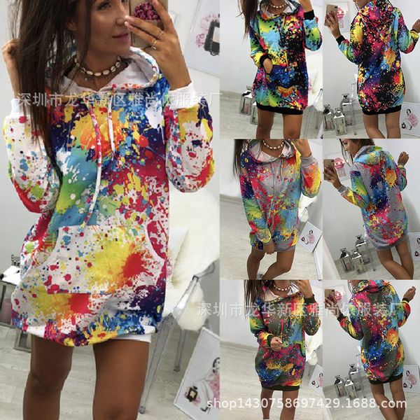 

money shirt tide 2019 easy even cap printing long sleeves grab velvet female sweater t shirts, Gray;blue