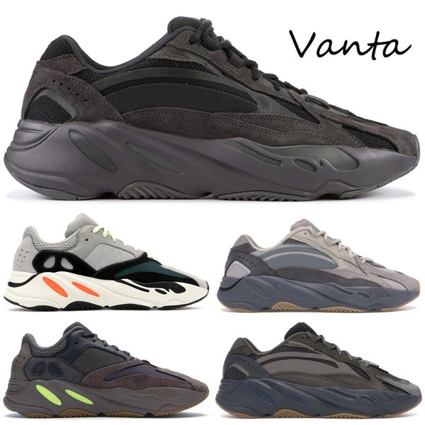 

700 wave runner running shoes with box new utility black salt mauve v2 geode kanye west men women sport sneakers designer shoes