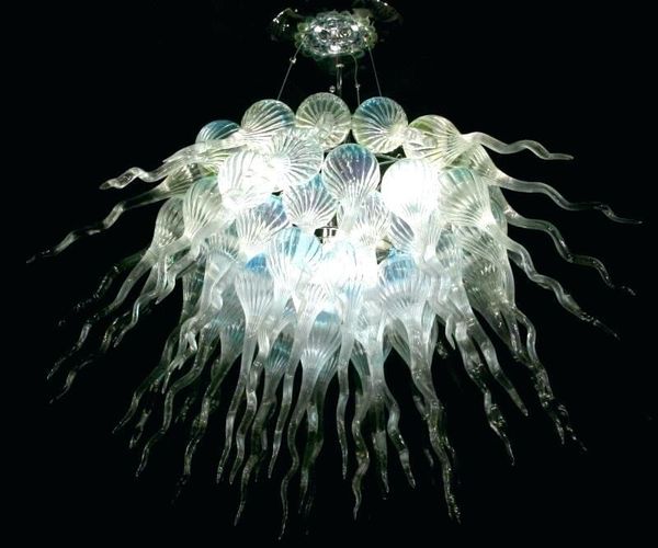 

ac 110v hand blown glass chandelier art deco modern crystal glass pendant lamps designed murano glass chandelier light for home decor