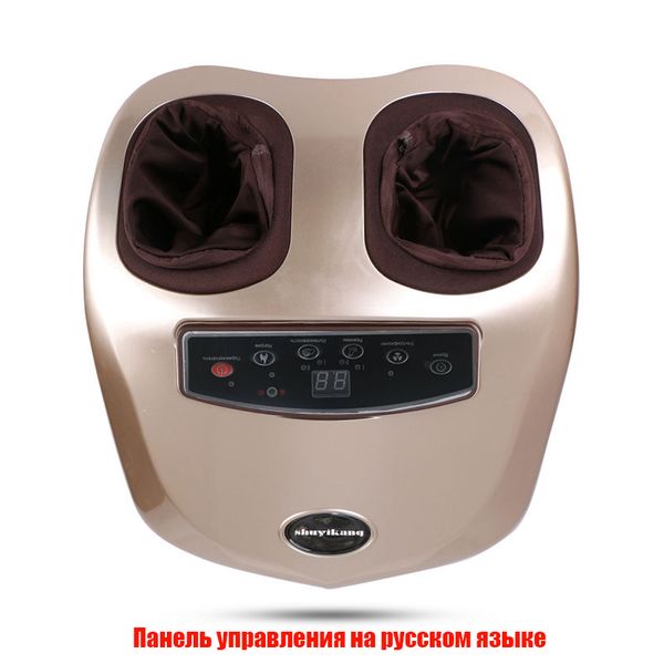 

menu in russian 220 v electric foot massager feet masseur automatic kneading and heating massager for the feet 1 year warranty