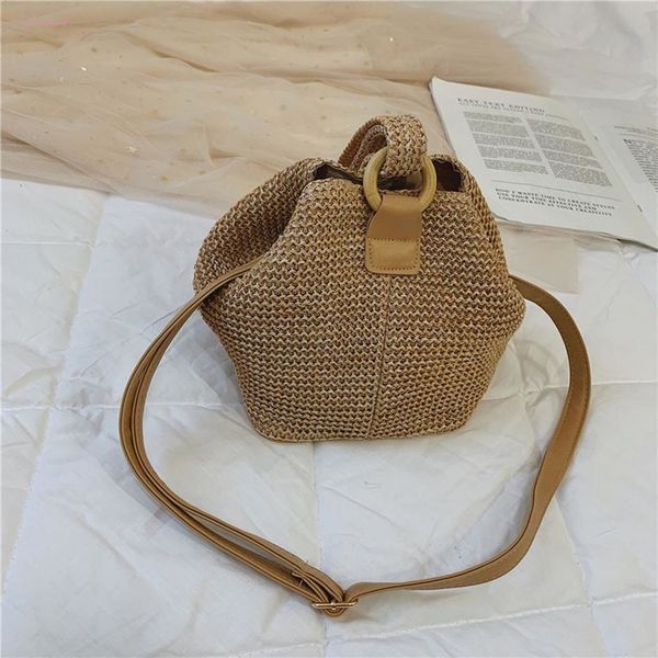 

woman bag 2020 fashion open weaving solid color messenger handbag shoulder bolsa masculina sac femme womens bags bolsa feminina