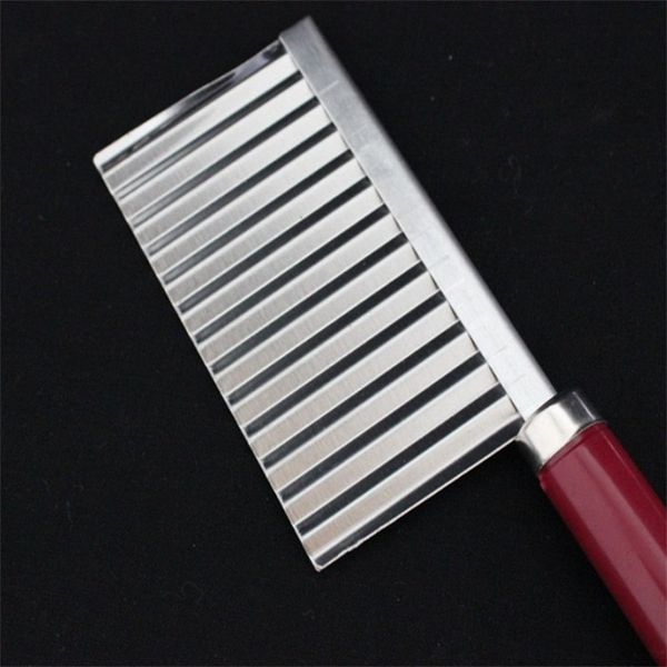 

гофрированный нож для резки картофеля многофункциональный кусачки новый стиль творческий современный простота резак завод прямых продаж 1 3y