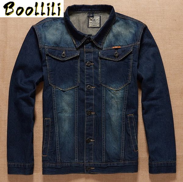 

plus size  - 5xl 6xl 7xl biggest chest 145cm blue denim jeans jacket new 2020 spring autumn winter clothing, Black;brown
