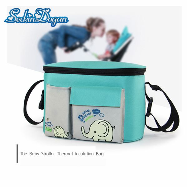 

baby stroller bag large capacity travel baby diaper bag thermal insulation mommy designer nursing organizer bags