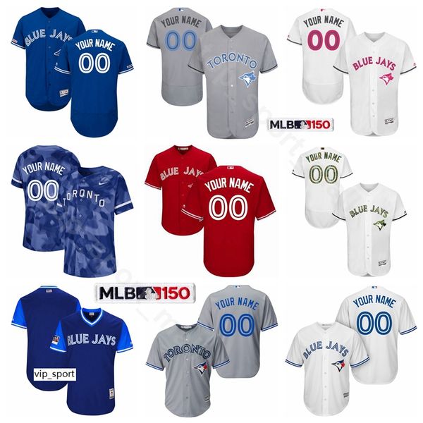 

Toronto Baseball Blue Jays 19 Jose Bautista Jerseys 12 Roberto Alomar 32 Roy Halladay 29 Joe Carter 21 Roger Clemens Blue Red Grey
