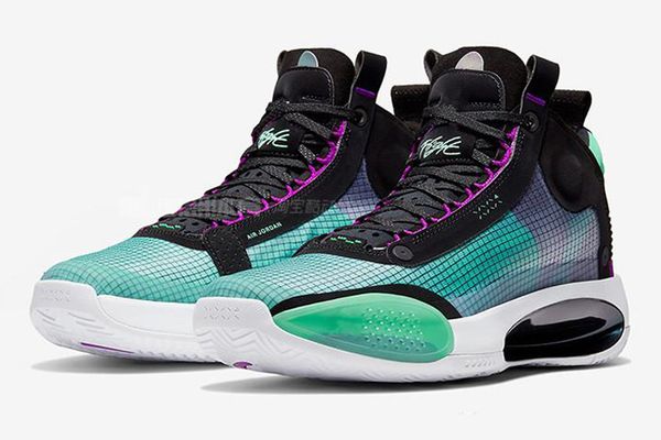 

jumpman 34 blue void basketball shoes 34s zoom eclipse bred amber rise pe green glow metallic silver mens sports sneakers ct10