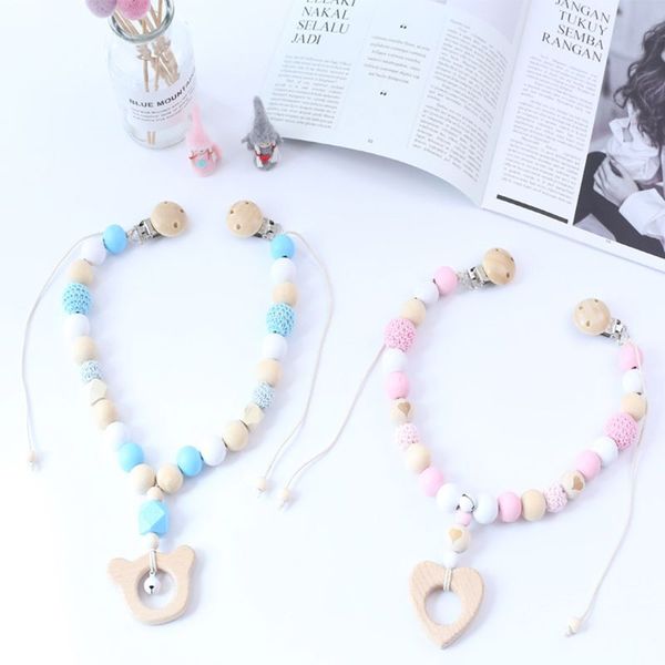 

baby wooden teethers molar toy newborn stroller children room decoration pendant