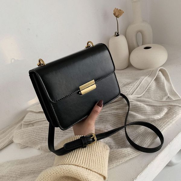 

new fashion women shoulder bag pu leather crossbody bags for ladies 2020 messenger bag flap strap handbags dating party satchel