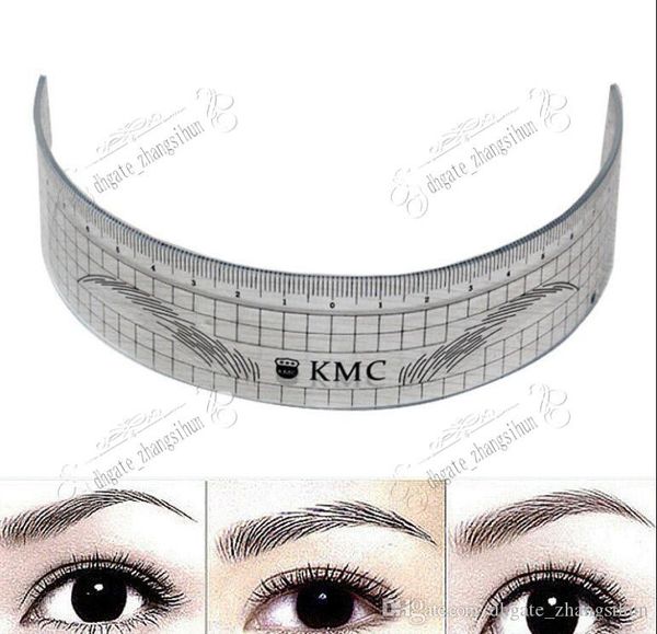 

permanent makeup stencils plastic eyebrow ruler tattoo radian ruler shaping tool for beginner ing