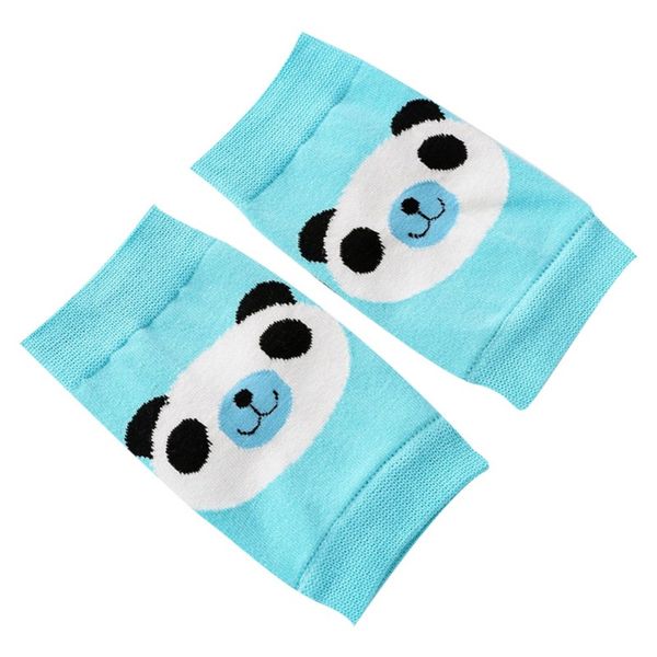 

lovely children boys girls cartoon cat print anti-slip set baby protect toddler crawling knee pads elbow pads 8m-10y, Pink;yellow
