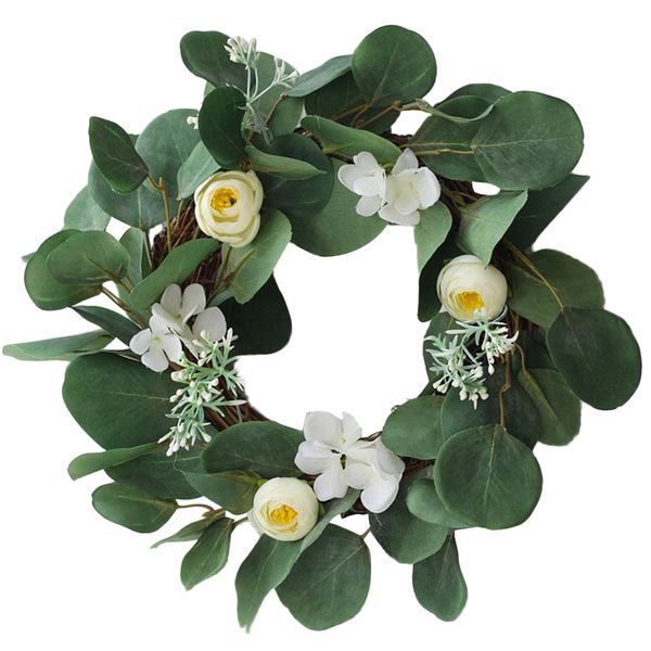 

artificial plants greenery wreath home door decor greenery wedding event