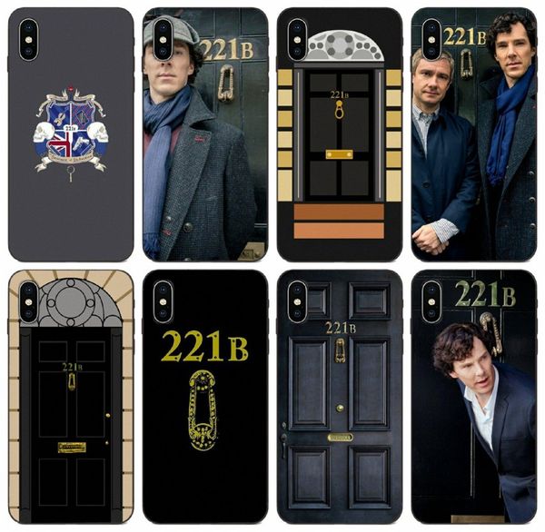 

[tongtrade] sherlock holmes 221b case for iphone 11 pro x xs max xr 8s 7s 6s 5 plus galaxy a8 s10 s9 huawei mate 30 pro sony z3 compact case