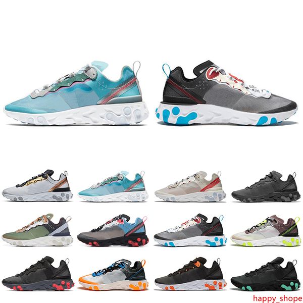 

горячая продажа реагировать элемент 87 55 женщин людей подножка обувь sail solar red royal оттенок мужские тренеры тапки обувь размер 36-45