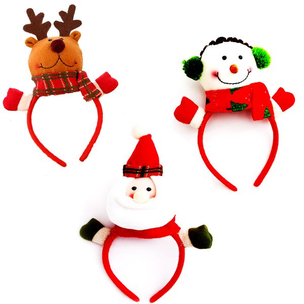 2019 New Kids Cartoon Christmas Hair Sticks Girl Christmas