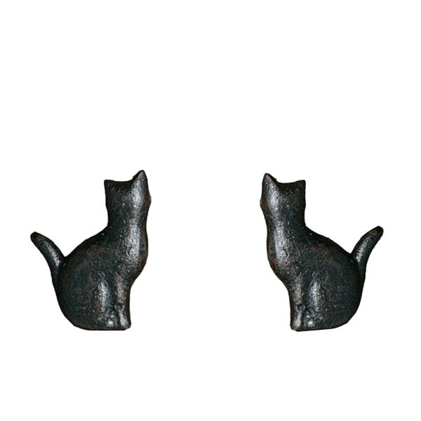 

2pcs creative cat style cupboard drawer handle knobs kitchen cabinet knobs