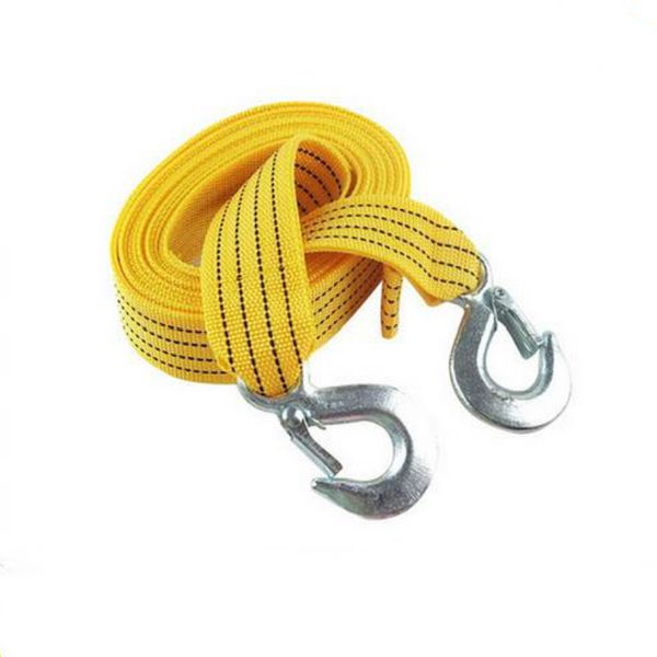 

4m 5 ton tow cable towing pull rope snatch strap heavy duty road recovery car truck