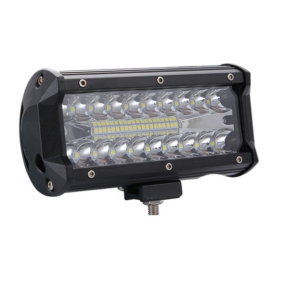 

7inch 120w 72w led work light bar car driving light for off road truck 4wd 4x4 uaz suv atv motorcycle ramp 12v 24v auto led lamp