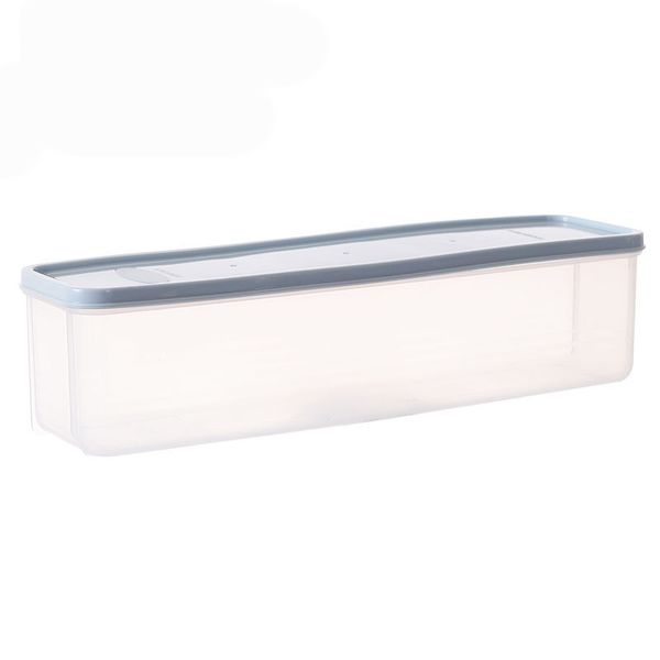 

noodle storage box 30x8x8.2cm rectangle case transparent sealed plastics kitchen foods storage cases