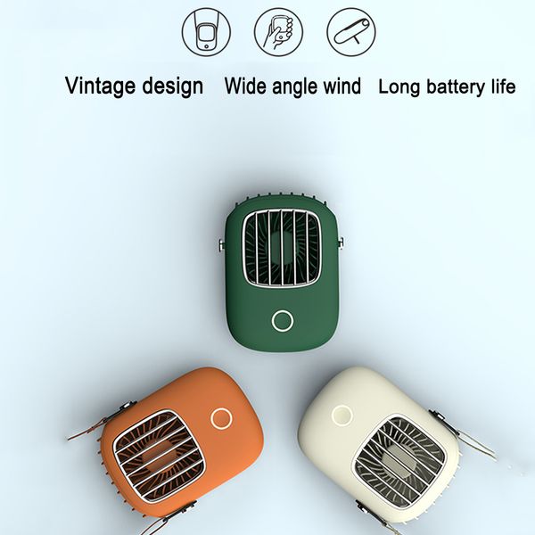 

mini usb neck fan 5v cooler rechargeable ventilador outdoor travel handheld portable silent small fans office
