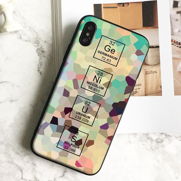 

coque luxury genius chemistry art phone case for iphone 11 pro xs max xr 8 7 6s plus 5 se case soft black tpu silicone cover.