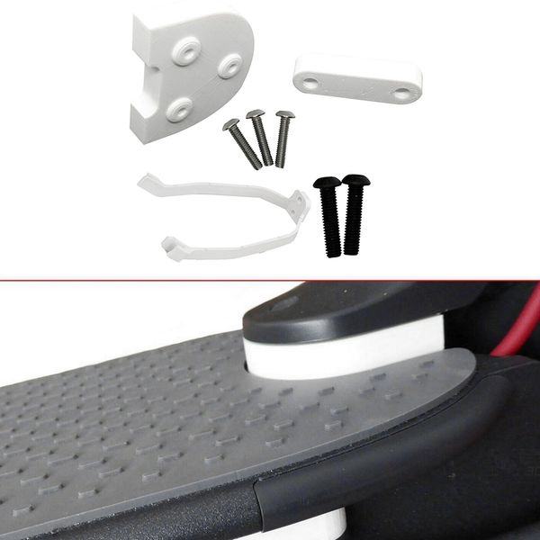 

для электрического скутера m365 / pro кронштейн крыла модернизированный задний брызговик опорный винт крепления удлинителя крыла(белый