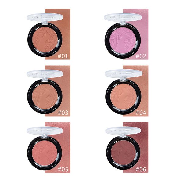 

5 colors optional v shape facial make up corrector face makeup blush powder rouge cheek silky matt blusher makeup blush tslm1